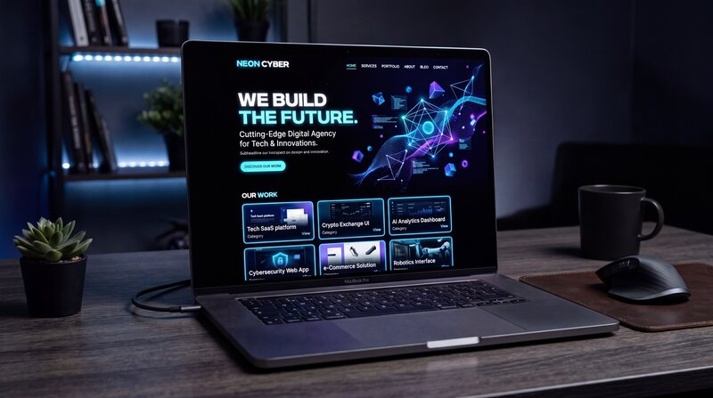 Digital agency website template