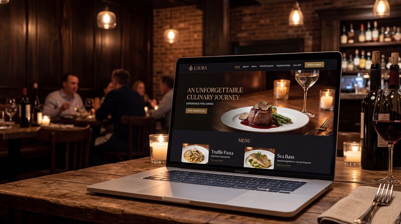 Restaurant website template
